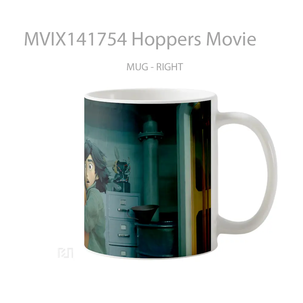 Mug Hoppers Movie Gelas Keramik Unik - All-side / Desain