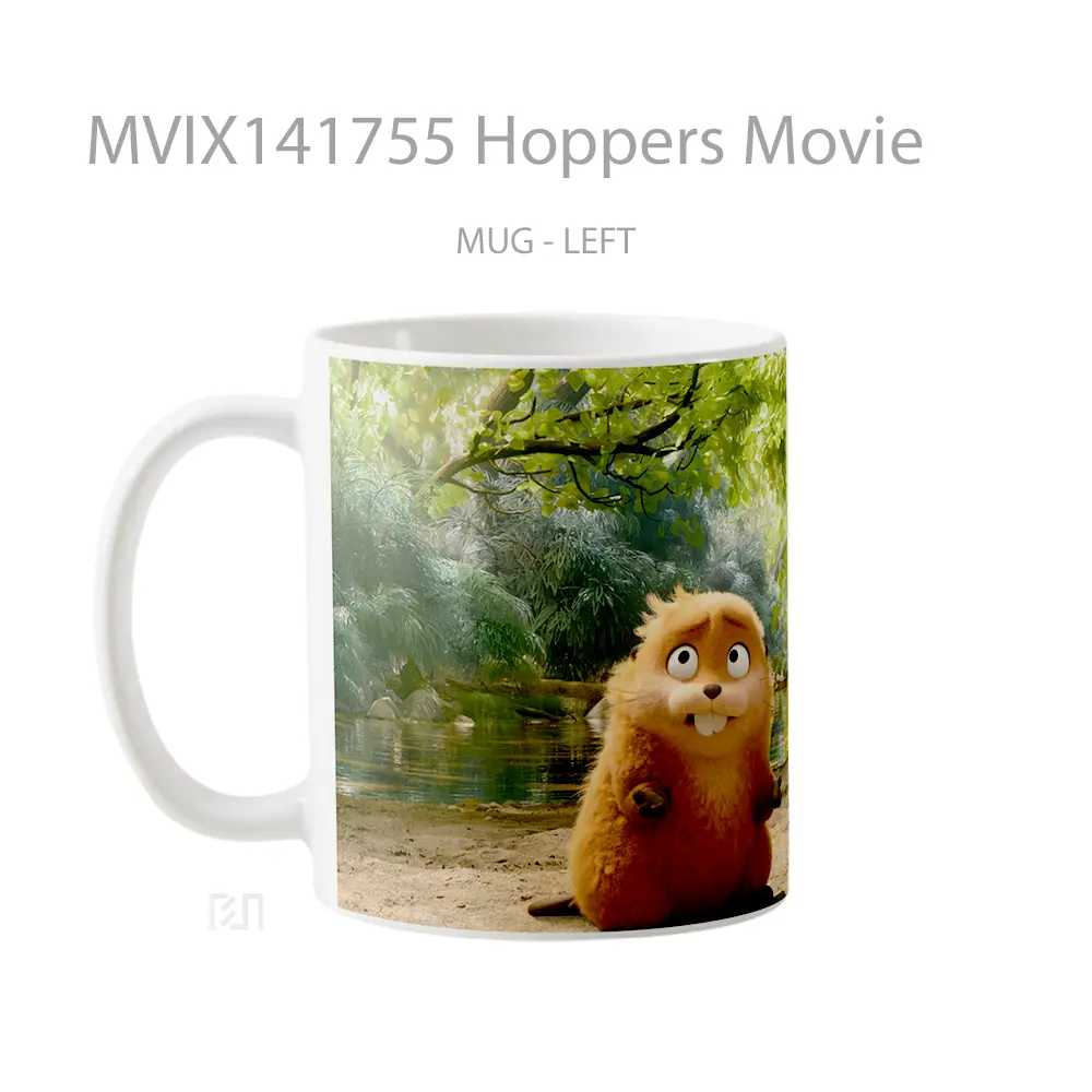 Mug Hoppers Movie Gelas Keramik Unik - All-side / Desain