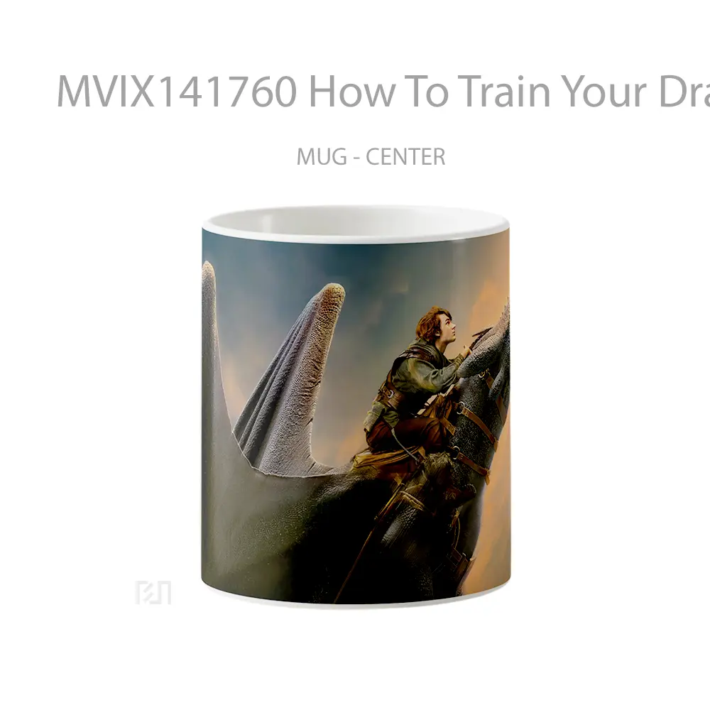 Mug How To Train Your Dragon Toothless Hiccup Gelas Keramik Unik