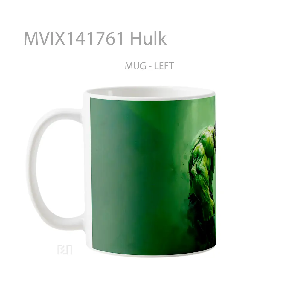 Mug Hulk Gelas Keramik Unik - All-side / Desain