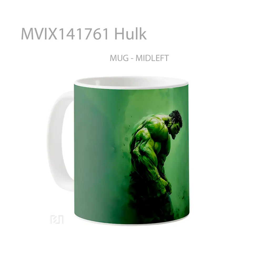 Mug Hulk Gelas Keramik Unik - All-side / Desain