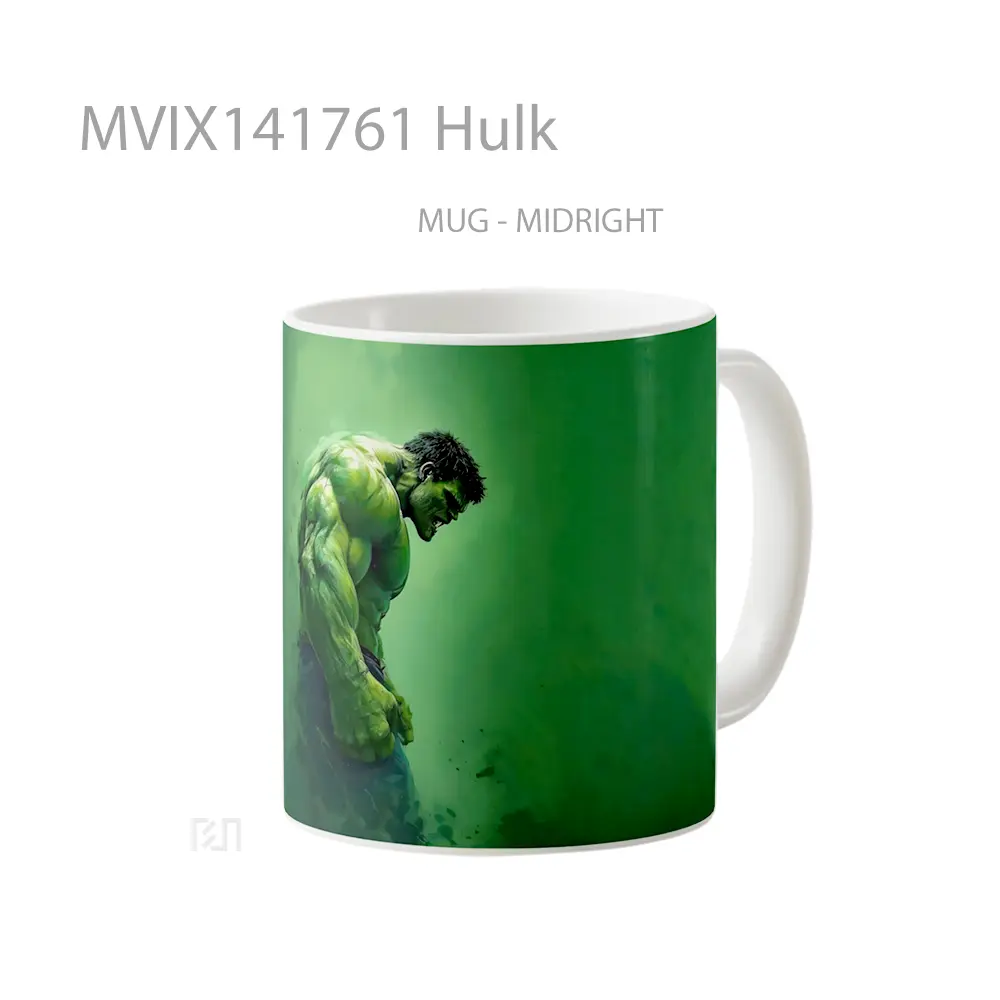 Mug Hulk Gelas Keramik Unik - All-side / Desain