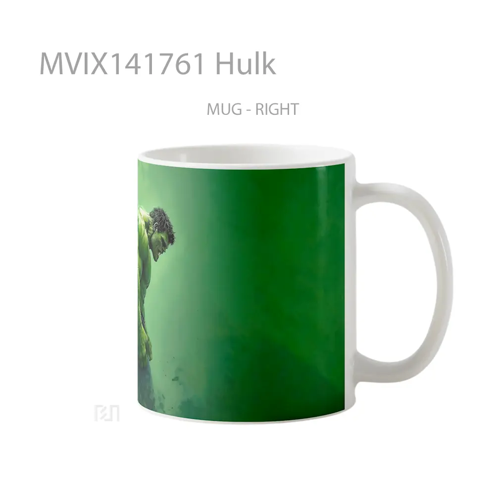 Mug Hulk Gelas Keramik Unik - All-side / Desain