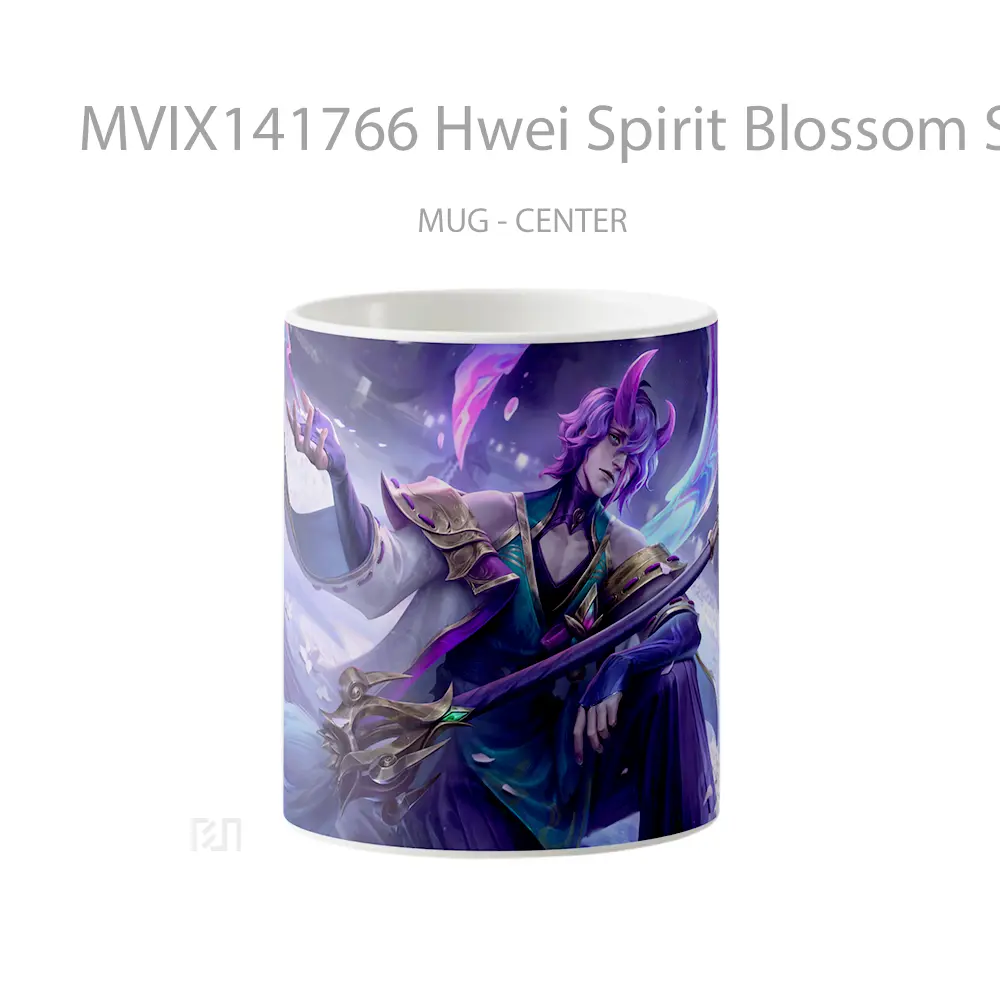 Mug Hwei Spirit Blossom Skin Lol Splash Art Cangkir Gamer