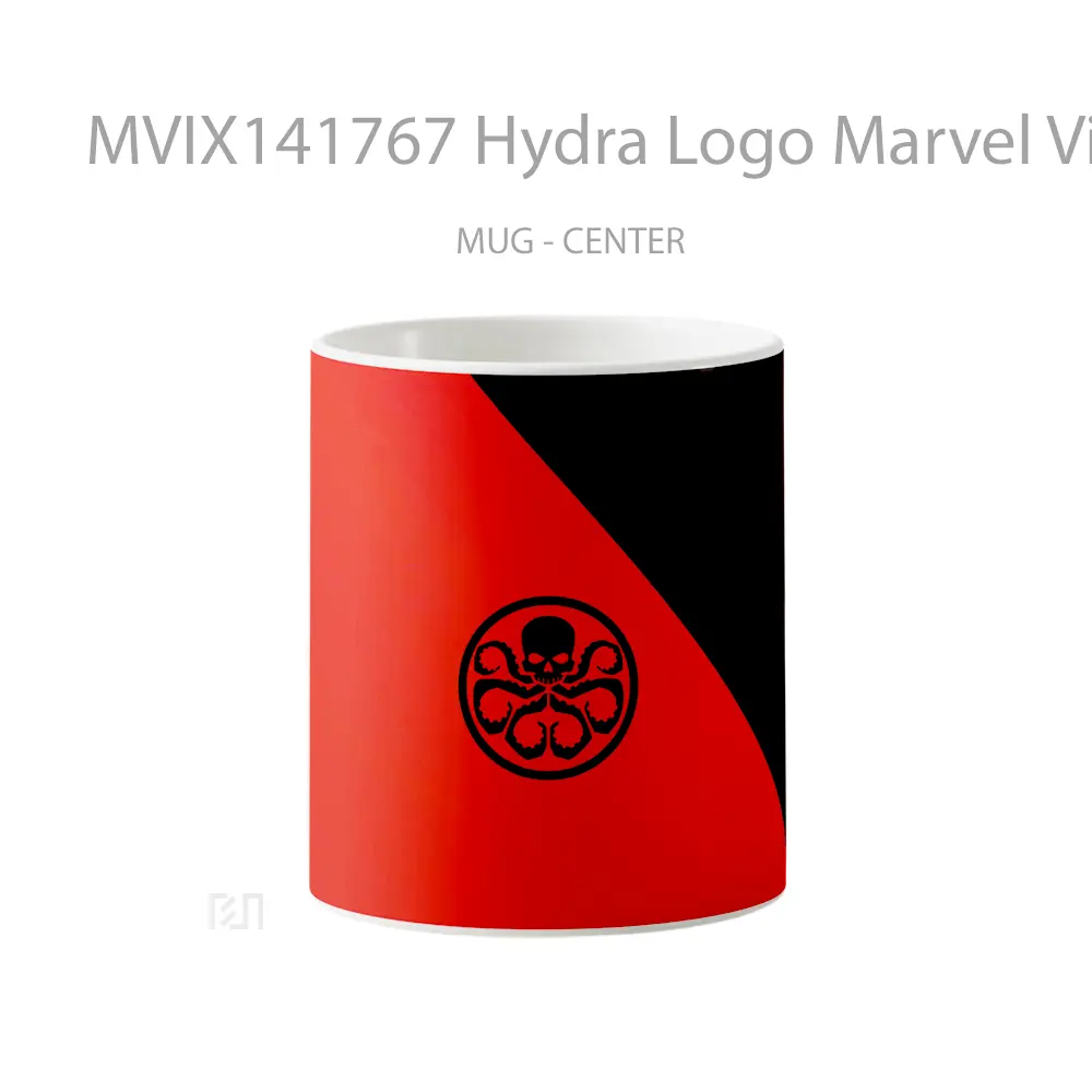 Mug Hydra Logo Marvel Villain Gelas Superhero