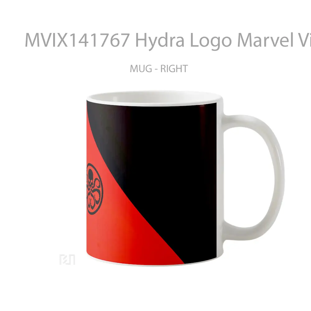 Mug Hydra Logo Marvel Villain Gelas Superhero - All-side / Desain