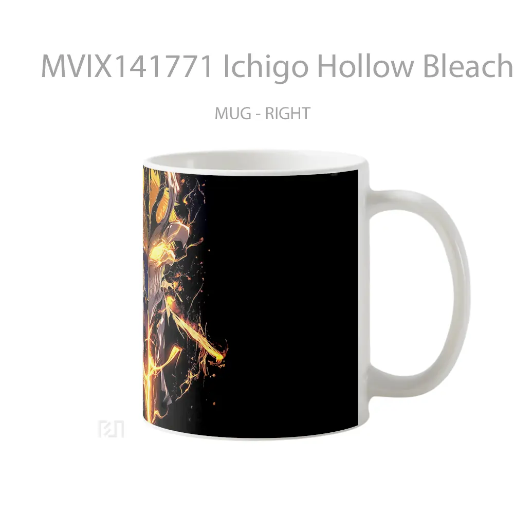Mug Ichigo Hollow Bleach Cangkir Anime - All-side / Desain