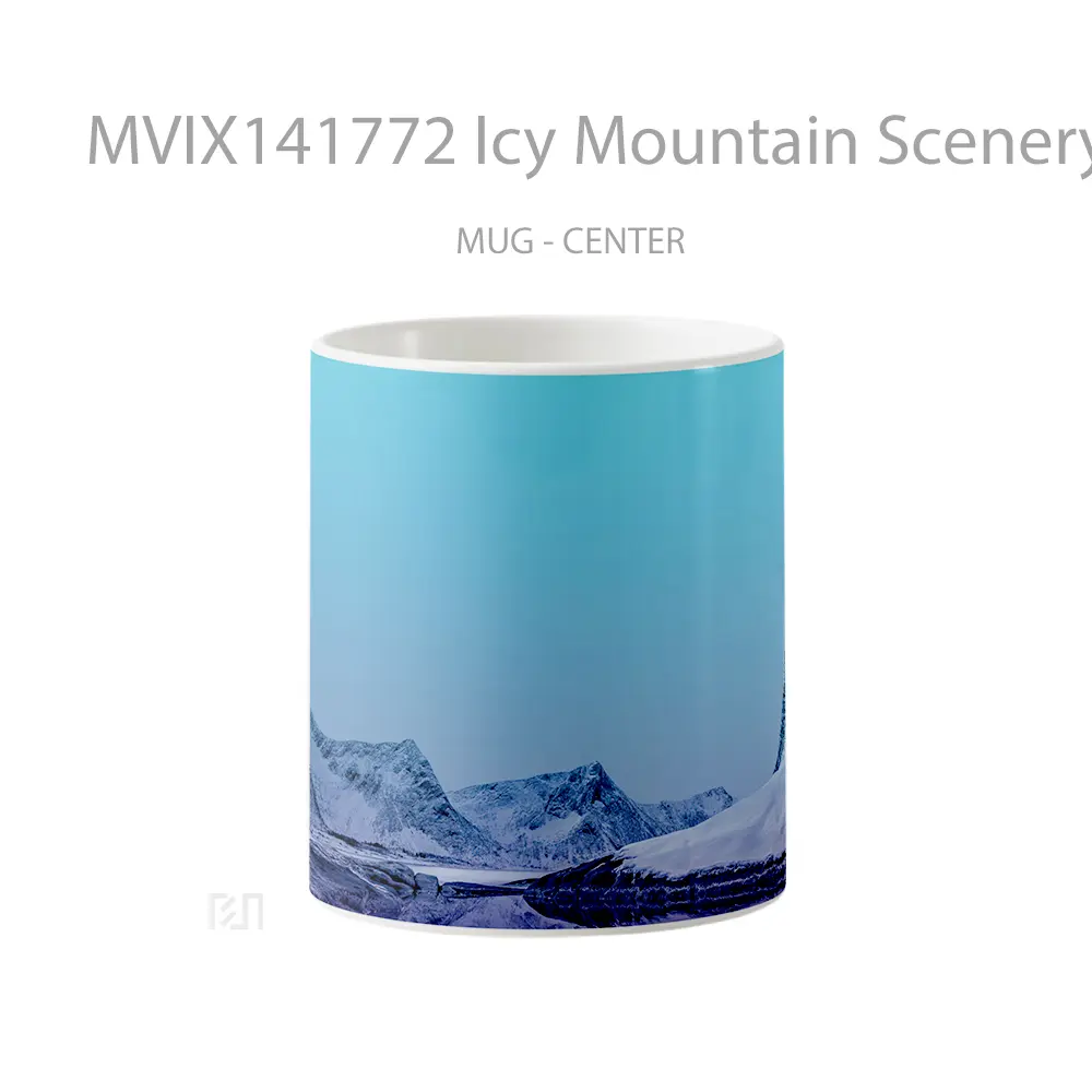 Mug Icy Mountain Scenery Samsung Gelas Pemandangan Alam
