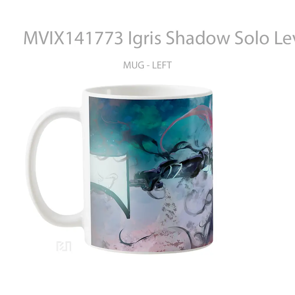 Mug Igris Shadow Solo Leveling Anime Cangkir Anime - All-side / Desain