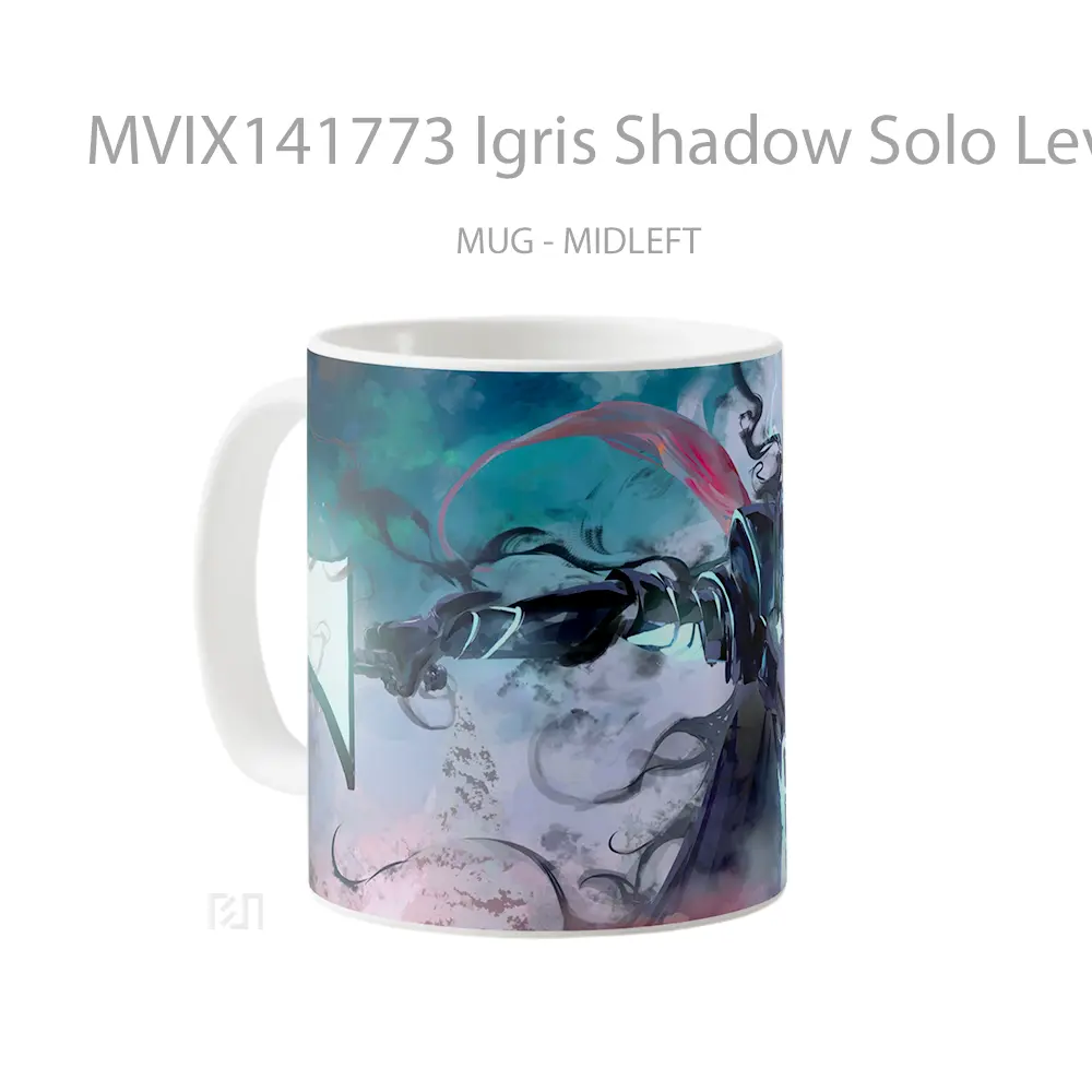 Mug Igris Shadow Solo Leveling Anime Cangkir Anime - All-side / Desain