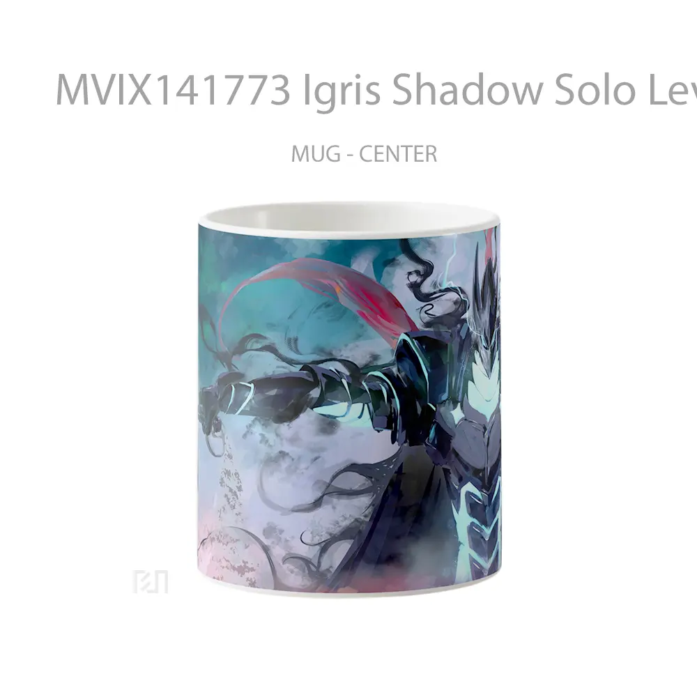 Mug Igris Shadow Solo Leveling Anime Cangkir Anime