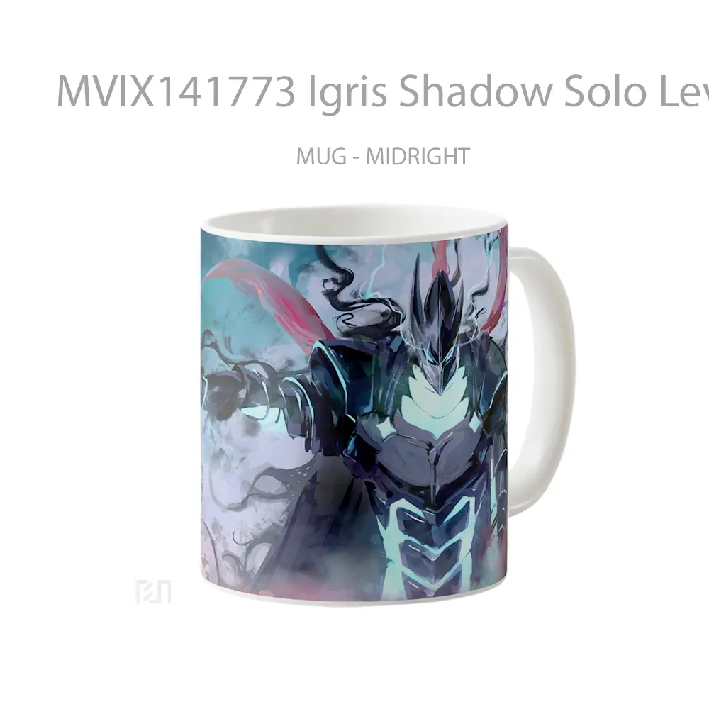 Mug Igris Shadow Solo Leveling Anime Cangkir Anime - All-side / Desain