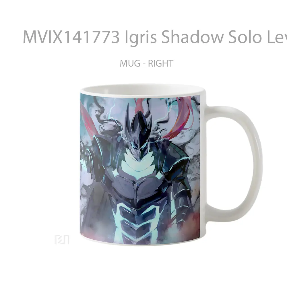 Mug Igris Shadow Solo Leveling Anime Cangkir Anime - All-side / Desain