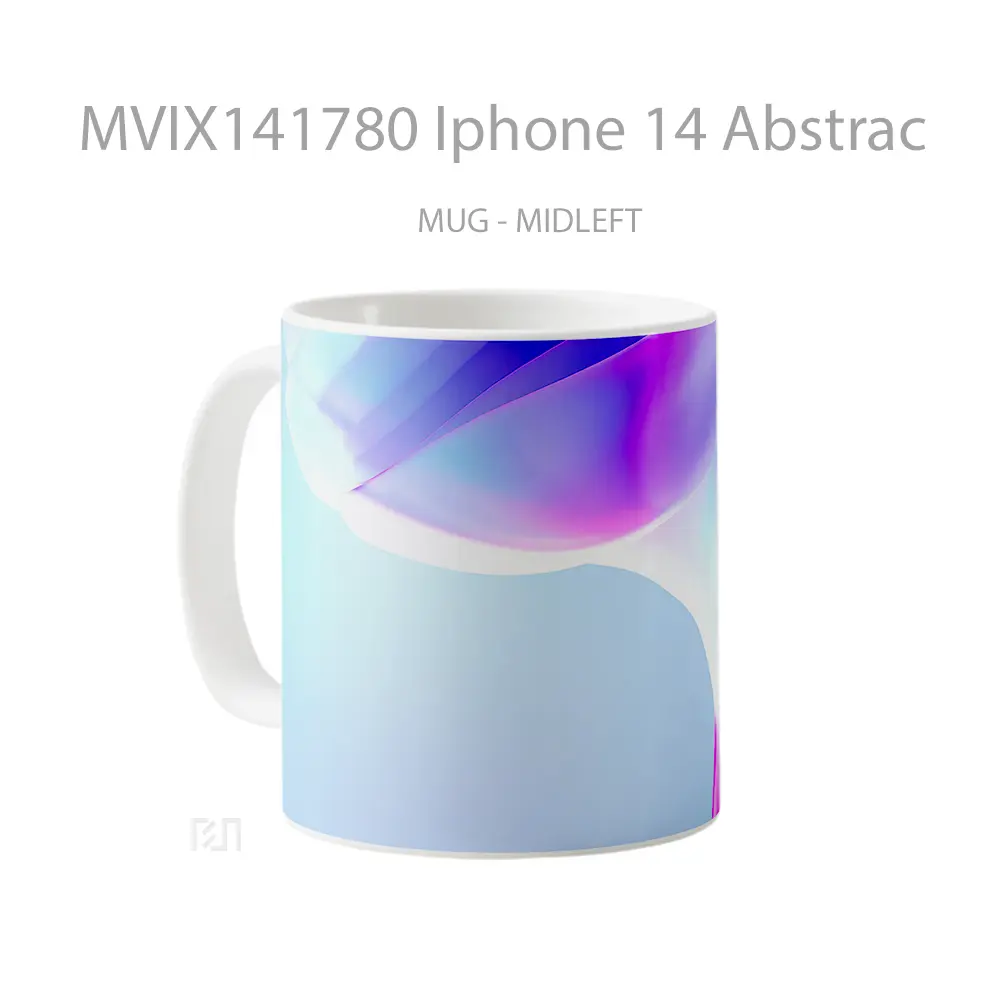 Mug Iphone 14 Abstrac Gelas Keramik Unik - All-side / Desain