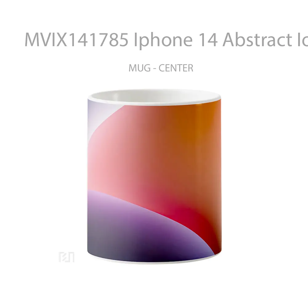 Mug Iphone 14 Abstract Ios 16 Orang Gelas Keramik Unik