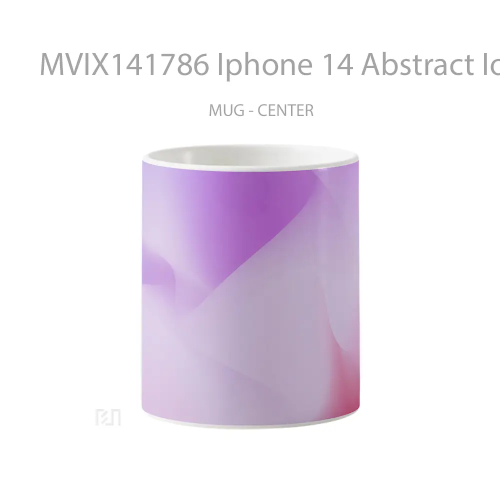 Mug Iphone 14 Abstract Ios 16 Pin Gelas Keramik Unik