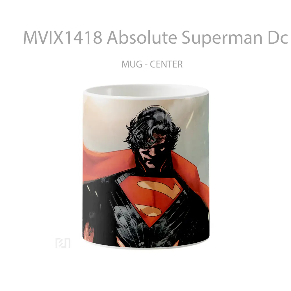 Mug Absolute Superman Dc Superhero Gelas Superhero