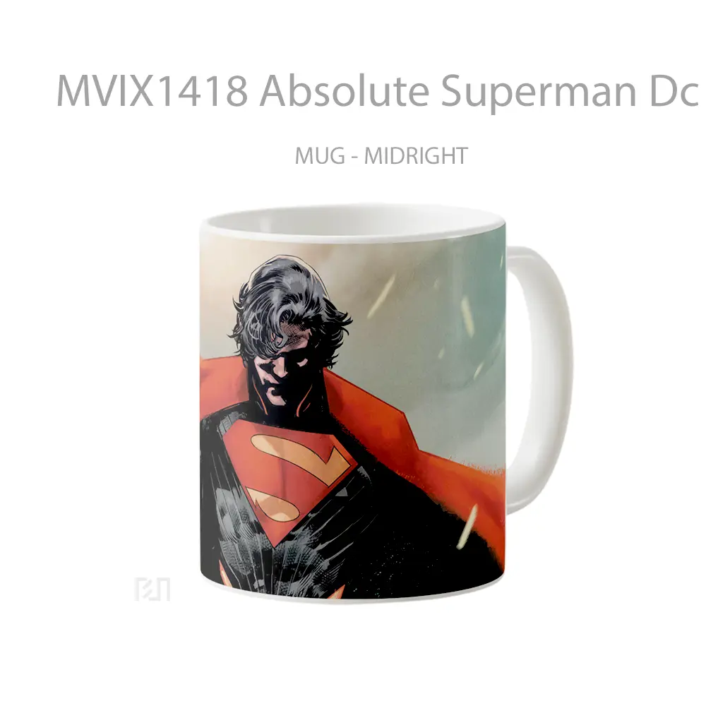 Mug Absolute Superman Dc Superhero Gelas Superhero - All-side / Desain