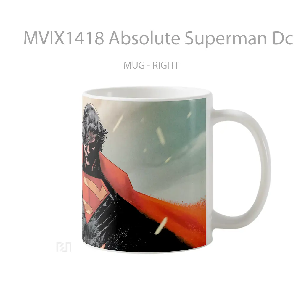 Mug Absolute Superman Dc Superhero Gelas Superhero - All-side / Desain