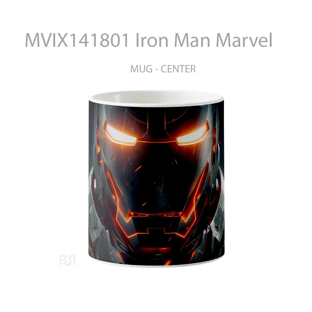 Mug Iron Man Marvel Gelas Superhero
