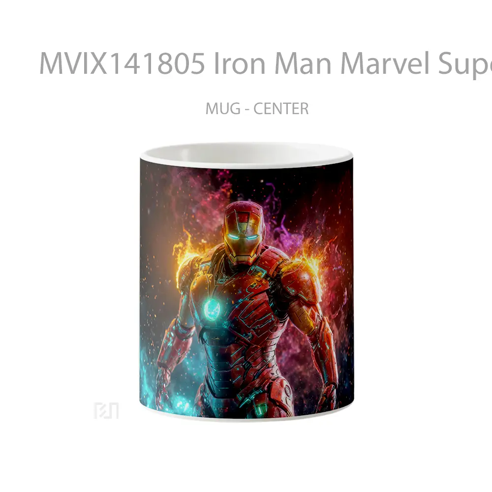 Mug Iron Man Marvel Superhero Gelas Superhero