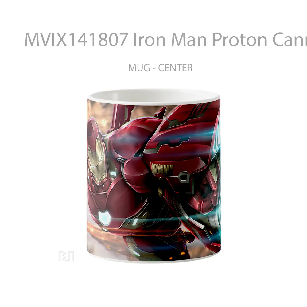Mug Iron Man Proton Canno Gelas Superhero