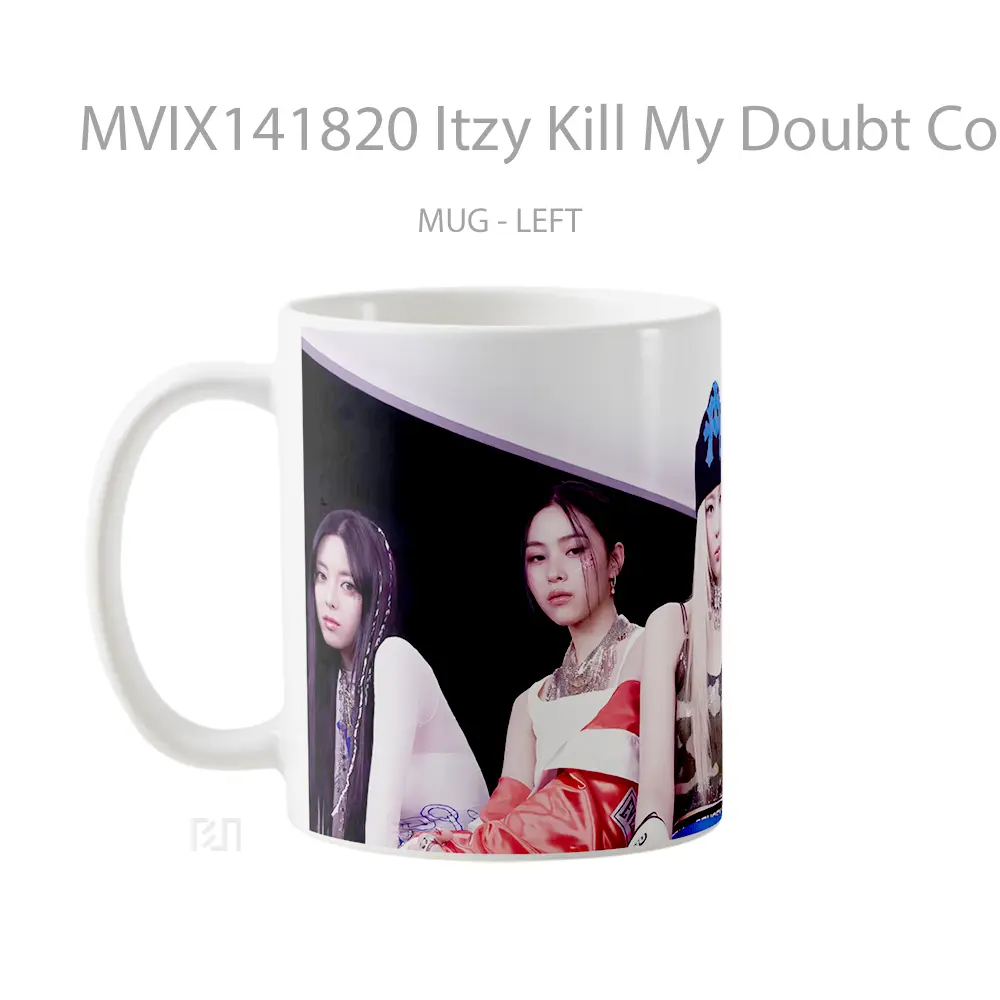 Mug Itzy Kill My Doubt Concept 1 All Members Gelas Keramik Unik - All-side / Desain