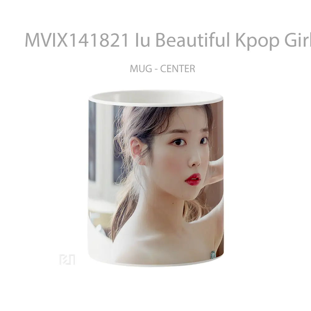 Mug Iu Beautiful Kpop Girl Gelas Keramik Unik