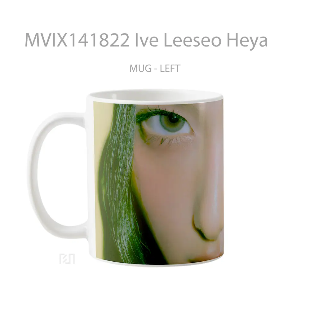 Mug Ive Leeseo Heya Gelas Keramik Unik - All-side / Desain
