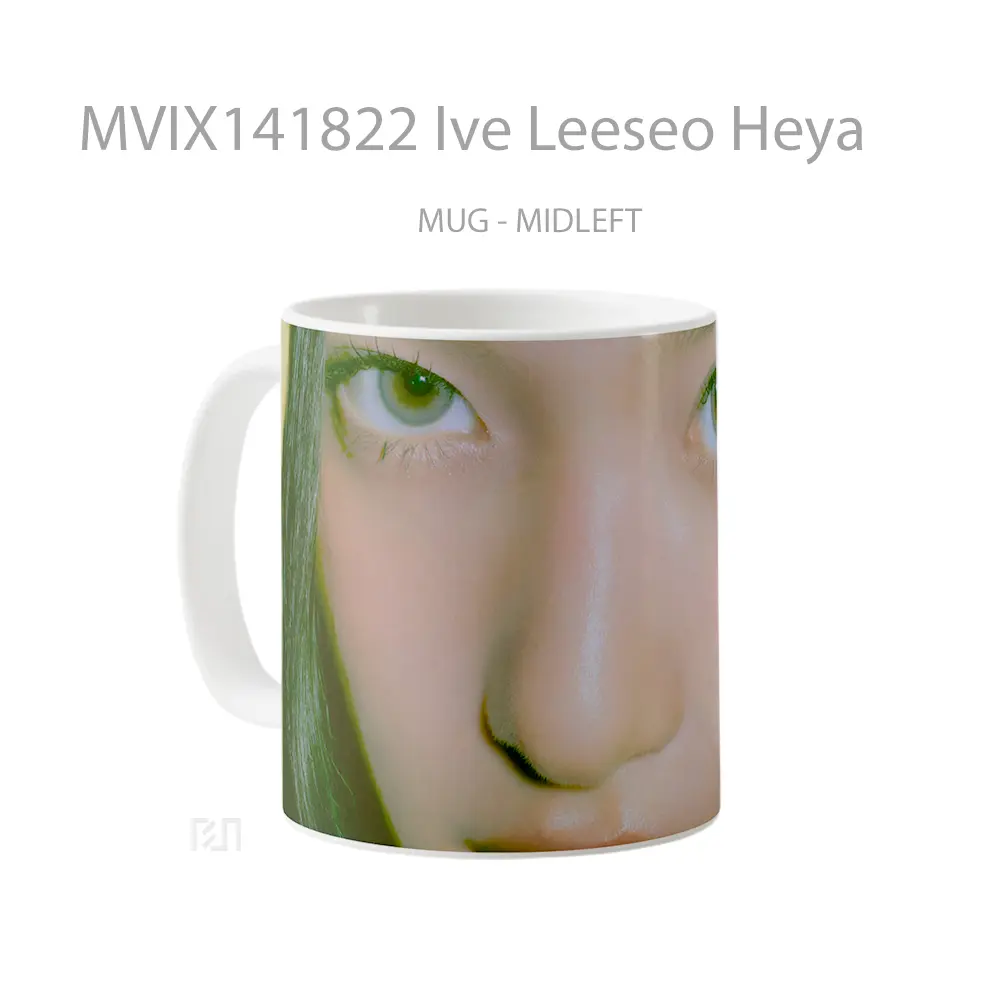 Mug Ive Leeseo Heya Gelas Keramik Unik - All-side / Desain