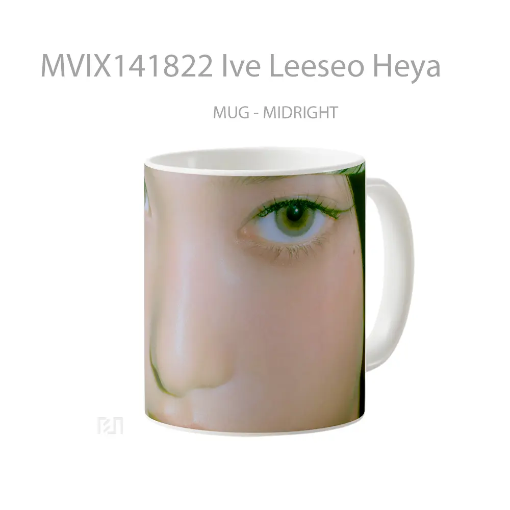 Mug Ive Leeseo Heya Gelas Keramik Unik - All-side / Desain