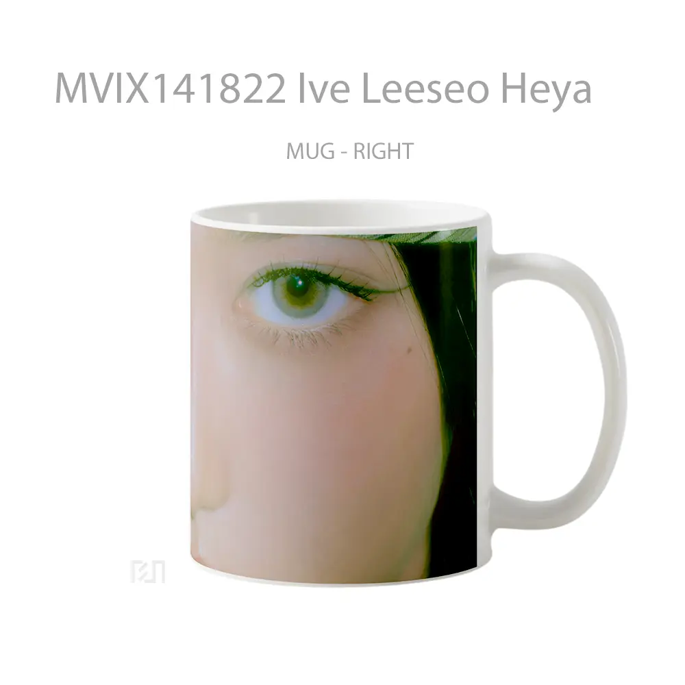 Mug Ive Leeseo Heya Gelas Keramik Unik - All-side / Desain
