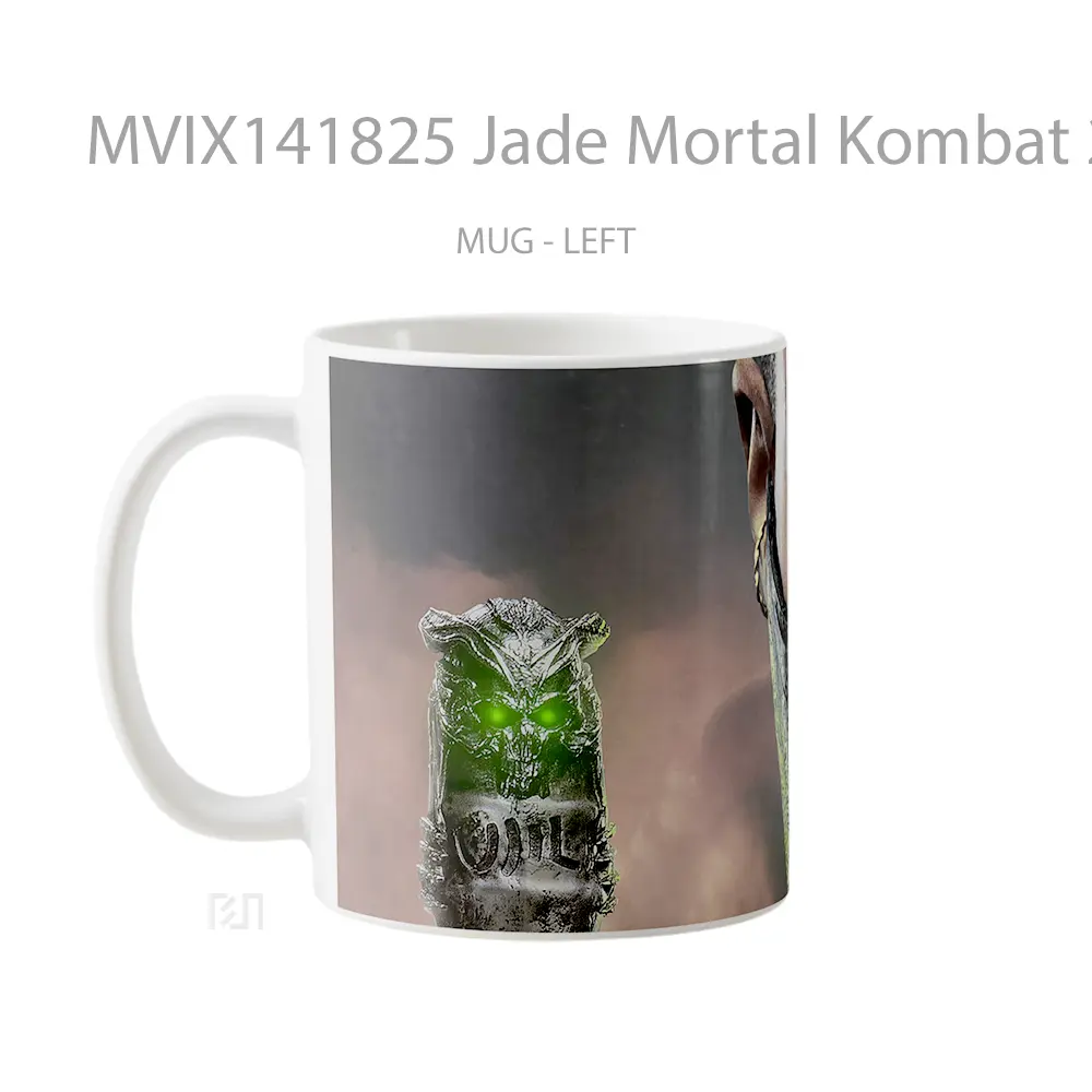 Mug Jade Mortal Kombat 2 Poster Gelas Keramik Unik - All-side / Desain