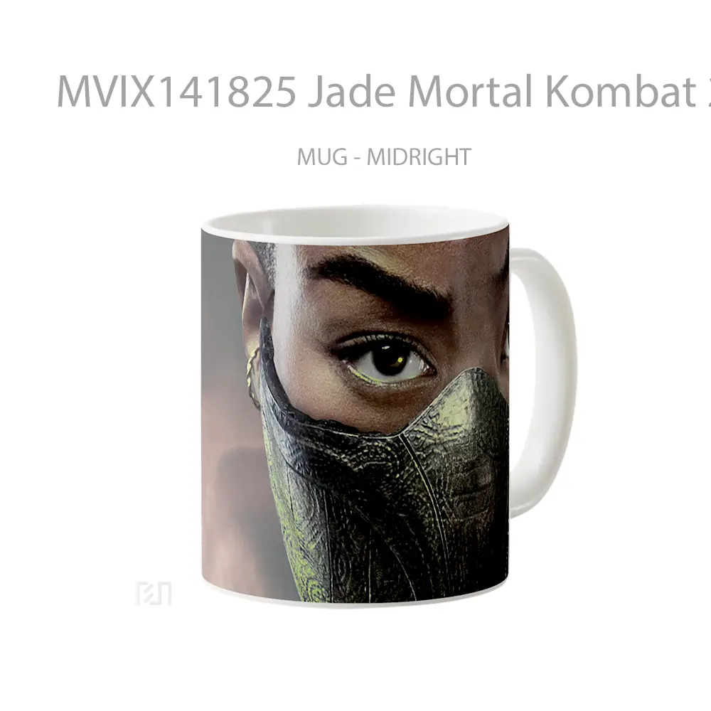 Mug Jade Mortal Kombat 2 Poster Gelas Keramik Unik - All-side / Desain
