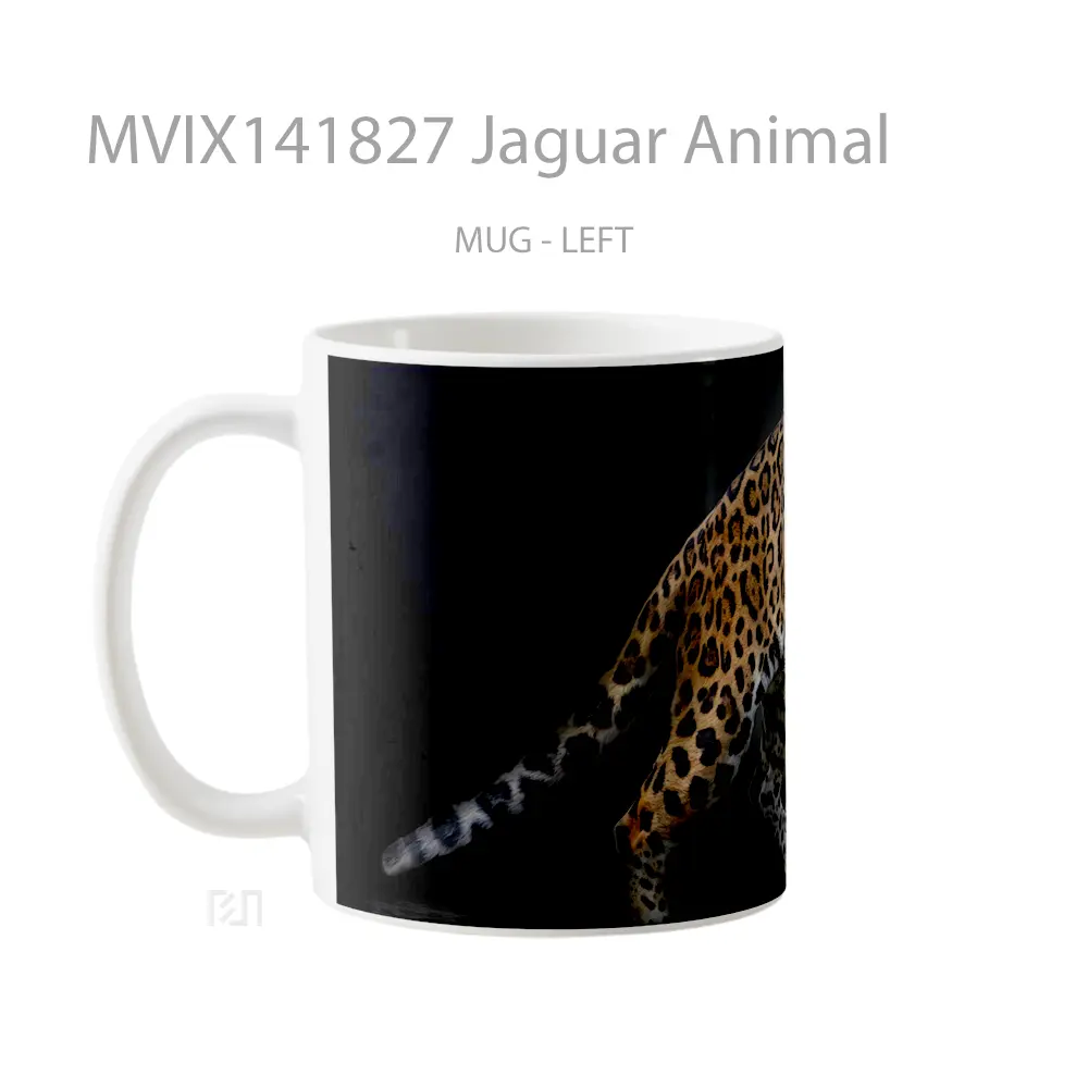Mug Jaguar Animal Gelas Hewan Lucu - All-side / Desain