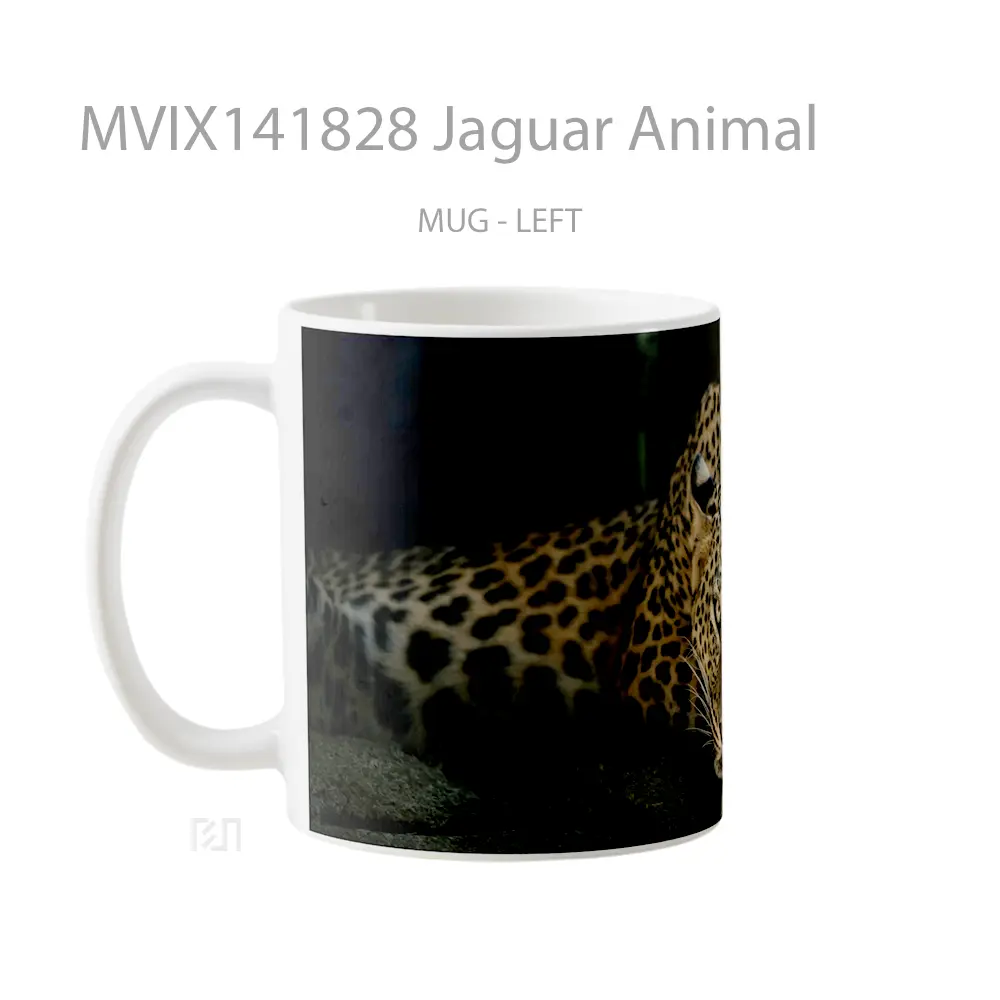 Mug Jaguar Animal Gelas Hewan Lucu - All-side / Desain