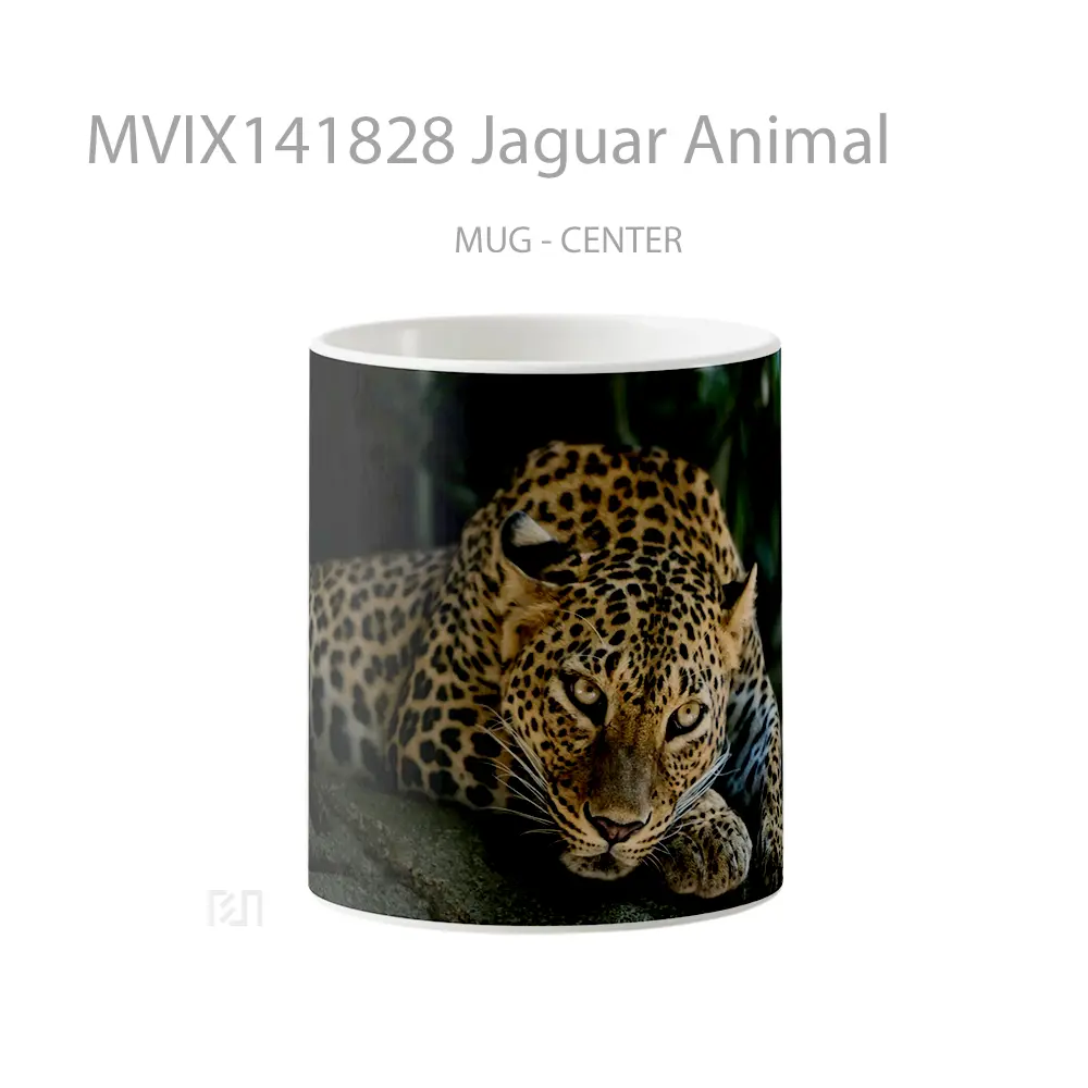Mug Jaguar Animal Gelas Hewan Lucu