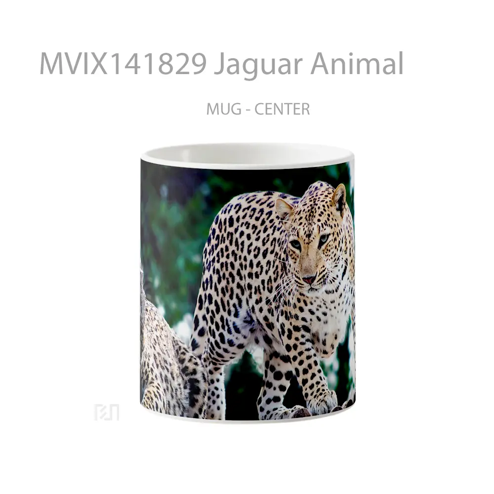 Mug Jaguar Animal Gelas Hewan Lucu