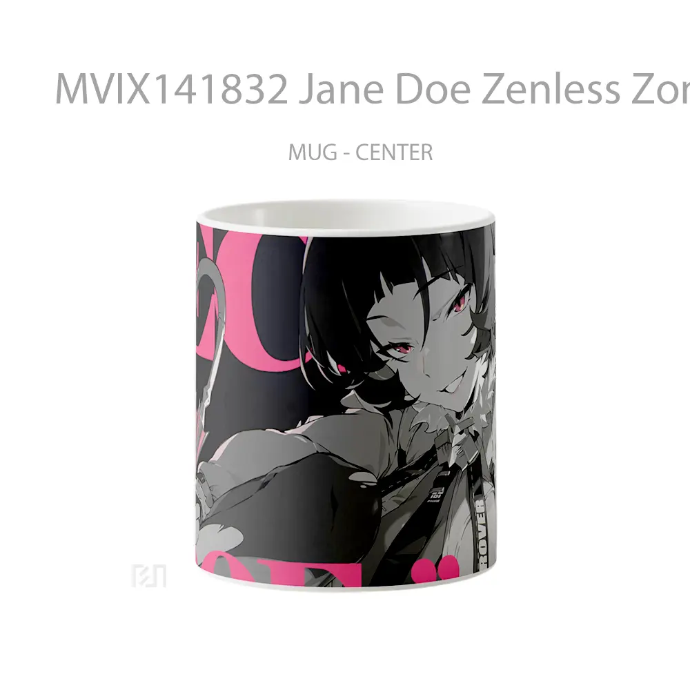 Mug Jane Doe Zenless Zone Zero Gelas Keramik Unik