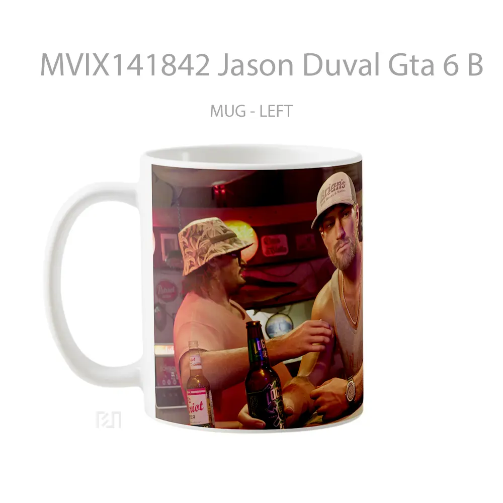 Mug Jason Duval Gta 6 B Gelas Keramik Unik - All-side / Desain
