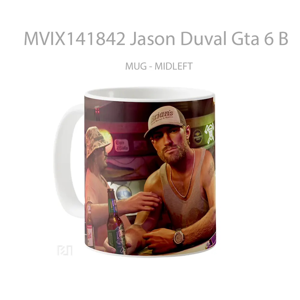 Mug Jason Duval Gta 6 B Gelas Keramik Unik - All-side / Desain