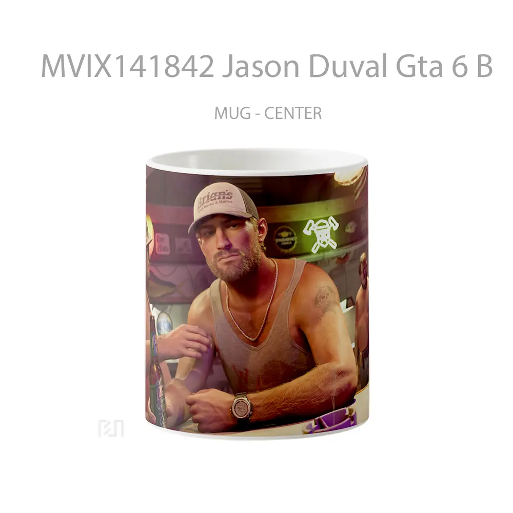 Mug Jason Duval Gta 6 B Gelas Keramik Unik