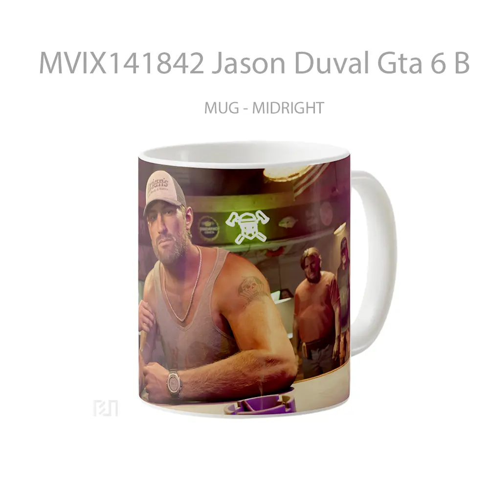 Mug Jason Duval Gta 6 B Gelas Keramik Unik - All-side / Desain