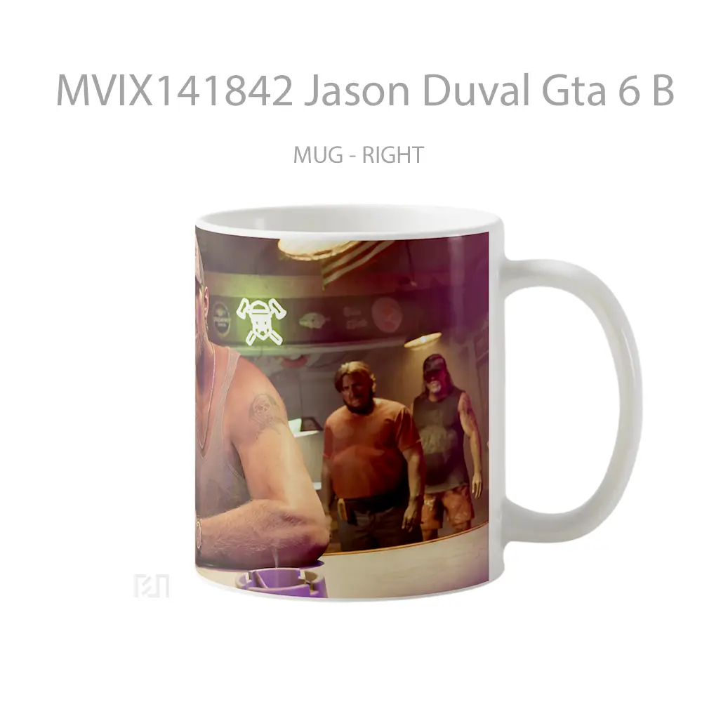 Mug Jason Duval Gta 6 B Gelas Keramik Unik - All-side / Desain