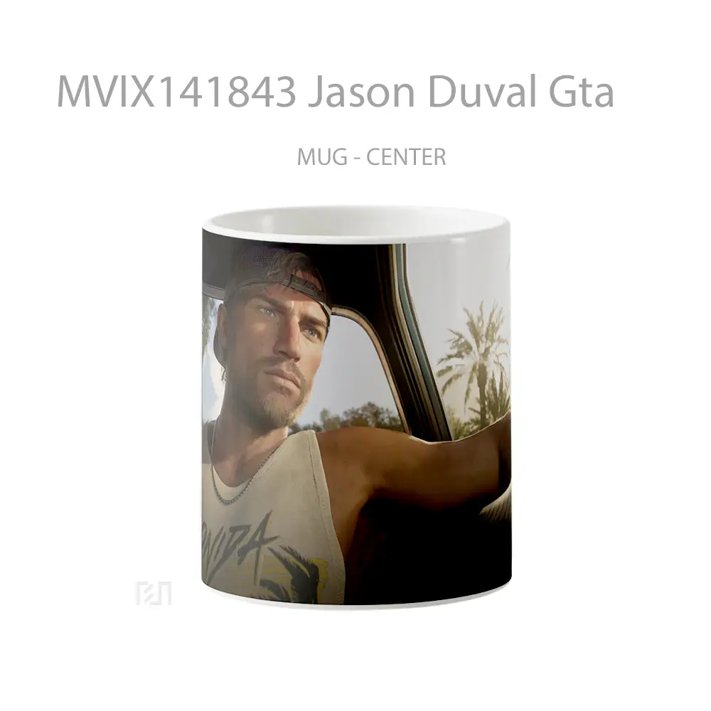 Mug Jason Duval Gta Gelas Keramik Unik