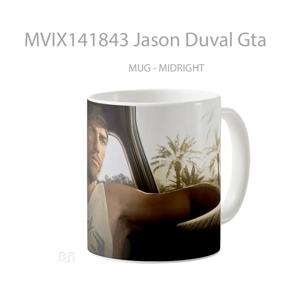 Mug Jason Duval Gta Gelas Keramik Unik - All-side / Desain