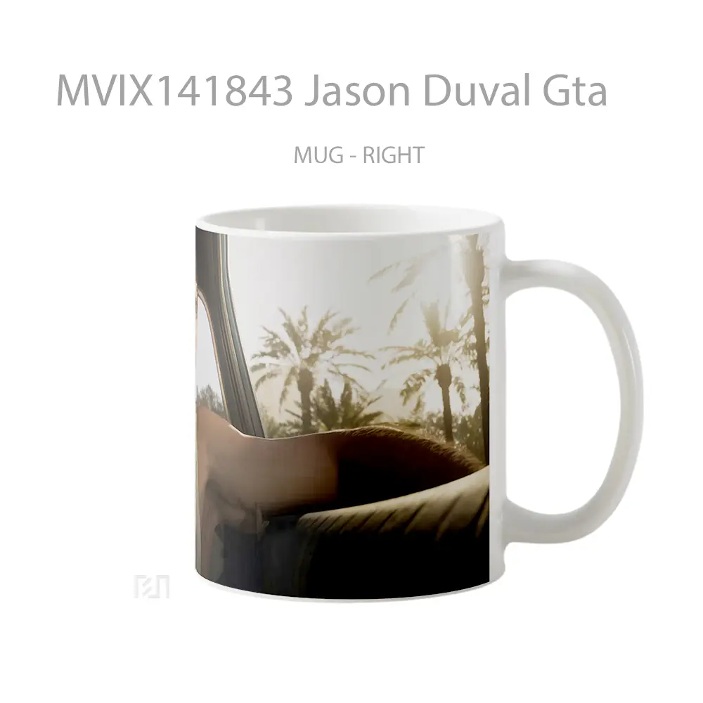 Mug Jason Duval Gta Gelas Keramik Unik - All-side / Desain