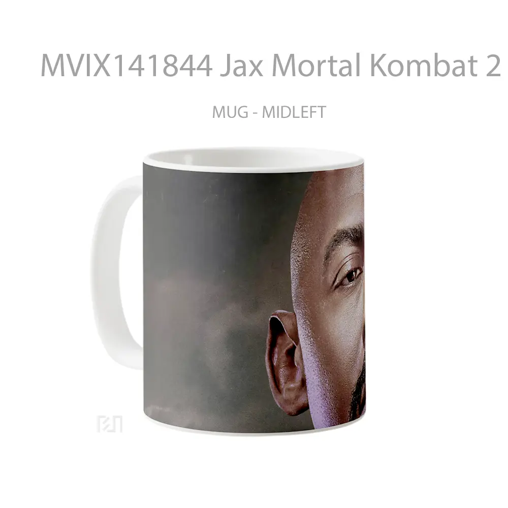 Mug Jax Mortal Kombat 2 Poster Gelas Keramik Unik - All-side / Desain