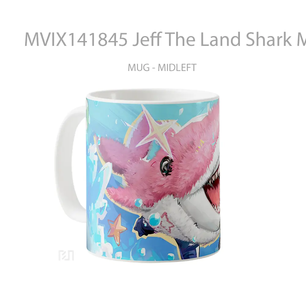 Mug Jeff The Land Shark Marvel Rivals Mvp Incognito Dolphin Ski Gelas Superhero - All-side / Desain