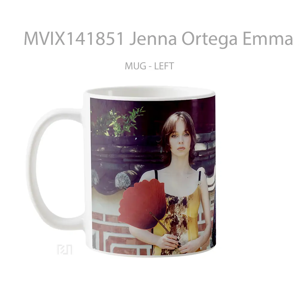Mug Jenna Ortega Emma Myers Gelas Keramik Unik - All-side / Desain